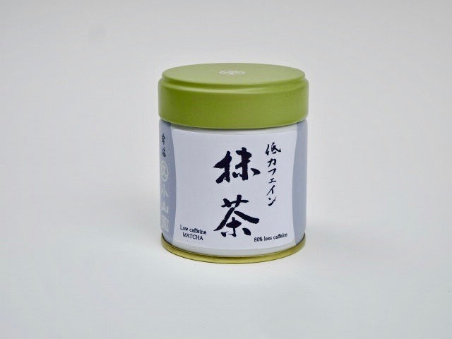 LESS CAFFEINE matcha; contains 80% less caffeine